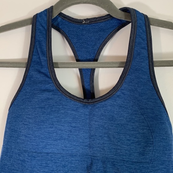 Lululemon Dark Blue Athletic Tank Top - Picture 2 of 5